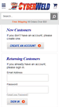 Mobile Screenshot of myaccount.cyberweld.com